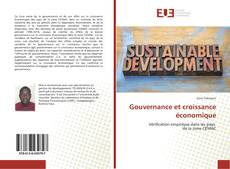 Copertina di Gouvernance et croissance économique
