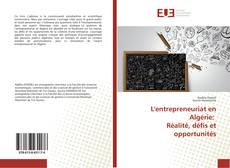 Copertina di L'entrepreneuriat en Algérie: Réalité, défis et opportunités