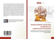 Обложка Responsabilité sociale des entreprises et performance financière
