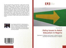 Policy Issues in Adult Education in Nigeria kitap kapağı