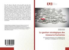Portada del libro de La gestion stratégique des ressource humaines
