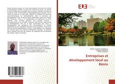 Capa do livro de Entreprises et développement local au Bénin 