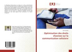 Copertina di Optimisation des droits d'accises sur la communication cellulaire