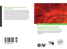 Portada del libro de Edinburgh Central (UK Parliament Constituency)