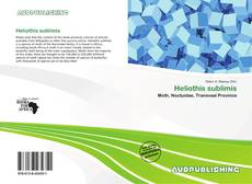 Copertina di Heliothis sublimis