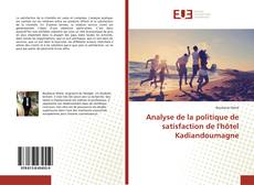 Analyse de la politique de satisfaction de l'hôtel Kadiandoumagne的封面