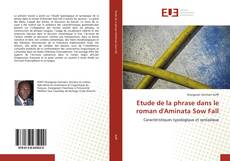 Buchcover von Etude de la phrase dans le roman d'Aminata Sow Fall