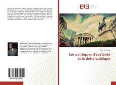 Buchcover von Les politiques d'austérité et la dette publique