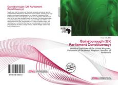 Capa do livro de Gainsborough (UK Parliament Constituency) 