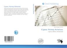 Bookcover of Cyprus–Norway Relations