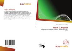 Bookcover of Yaqui (Langue)