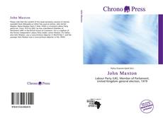 Buchcover von John Maxton