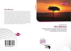 Portada del libro de Afro Bolivian