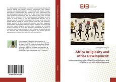 Copertina di Africa Religiosity and Africa Development: