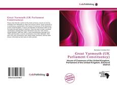 Capa do livro de Great Yarmouth (UK Parliament Constituency) 