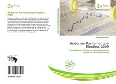 Buchcover von Andorran Parliamentary Election, 2009