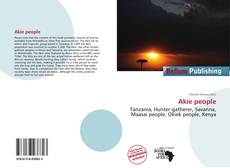 Portada del libro de Akie people