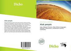 Copertina di Alak people