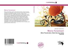 Capa do livro de Maria Farantouri 