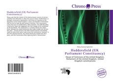 Buchcover von Huddersfield (UK Parliament Constituency)