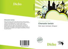 Buchcover von Chersotis larixia