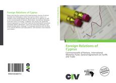 Portada del libro de Foreign Relations of Cyprus