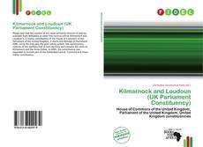 Kilmarnock and Loudoun (UK Parliament Constituency) kitap kapağı