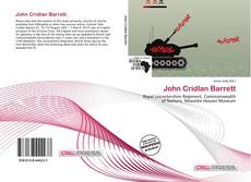 Capa do livro de John Cridlan Barrett 