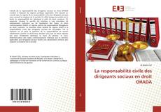 Couverture de La responsabilité civile des dirigeants sociaux en droit OHADA