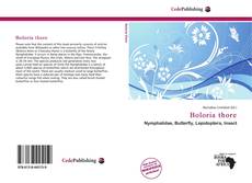 Capa do livro de Boloria thore 