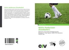 Malin Andersson (Footballer) kitap kapağı