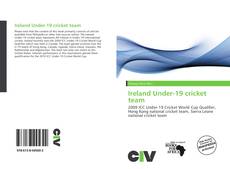 Ireland Under-19 cricket team kitap kapağı