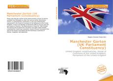 Buchcover von Manchester Gorton (UK Parliament Constituency)