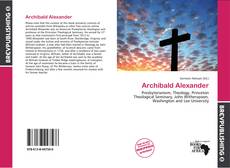 Buchcover von Archibald Alexander