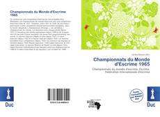Couverture de Championnats du Monde d'Escrime 1965