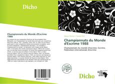 Championnats du Monde d'Escrime 1988的封面