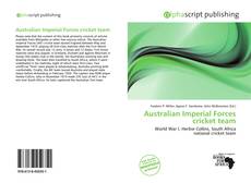 Bookcover of Australian Imperial Forces cricket team