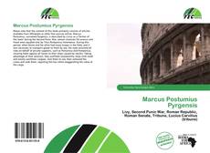 Buchcover von Marcus Postumius Pyrgensis