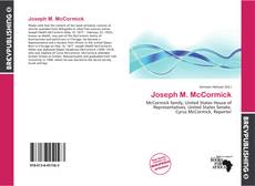 Joseph M. McCormick kitap kapağı