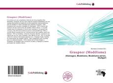 Capa do livro de Graupner (Modélisme) 