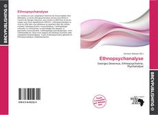 Ethnopsychanalyse kitap kapağı