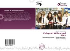 Copertina di College of William and Mary