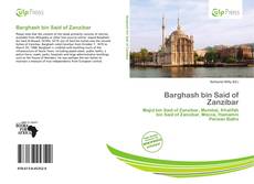 Buchcover von Barghash bin Said of Zanzibar