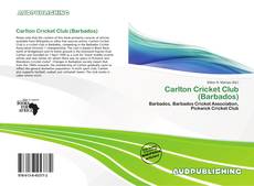 Portada del libro de Carlton Cricket Club (Barbados)