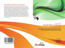 Bookcover of Costa Rica national cricket team