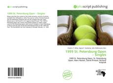 Bookcover of 1999 St. Petersburg Open – Singles