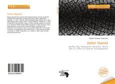 Buchcover von John Hansl