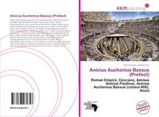 Anicius Auchenius Bassus (Prefect) kitap kapağı