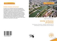 Buchcover von Unité Urbaine (France)