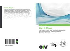 Portada del libro de Karl E. Meyer